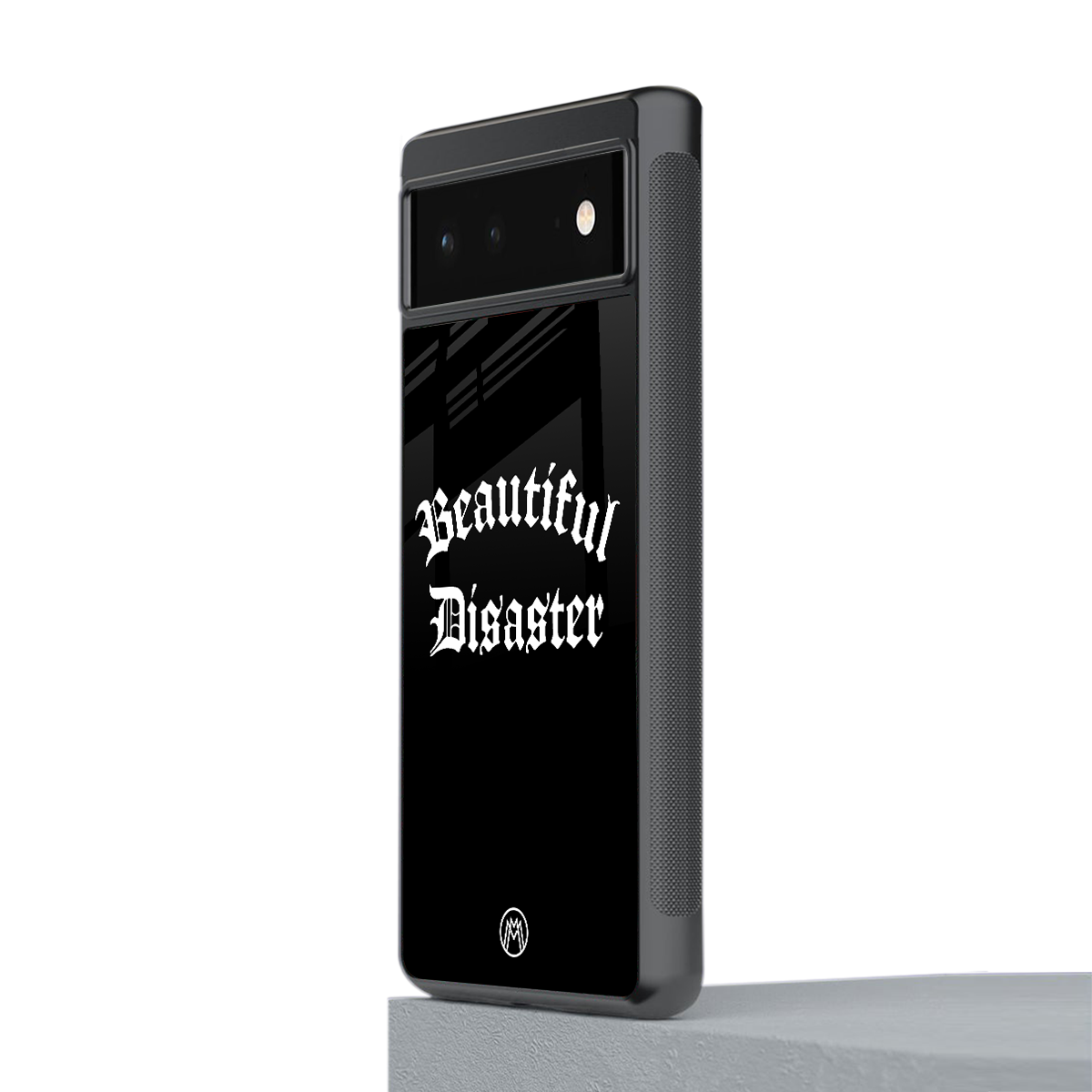 beautiful disaster back phone cover | glass case for google pixel 6