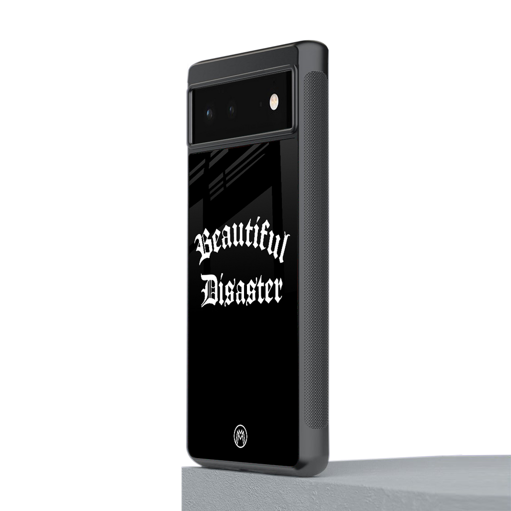 beautiful disaster back phone cover | glass case for Google Pixel 6A