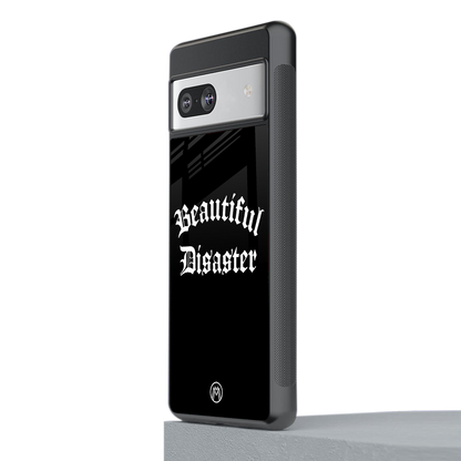 beautiful disaster back phone cover | glass case for Google Pixel 7A