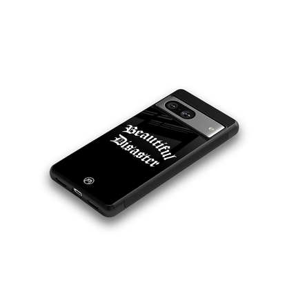 beautiful disaster back phone cover | glass case for Google Pixel 8