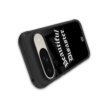 beautiful disaster back phone cover | glass case for google pixel 9