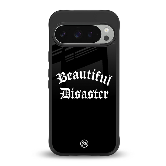 beautiful disaster back phone cover | glass case for google pixel 9 pro xl