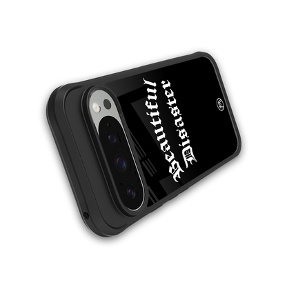 beautiful disaster back phone cover | glass case for google pixel 9 pro xl