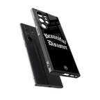 beautiful disaster back phone cover | glass case for samsung galaxy s23 ultra