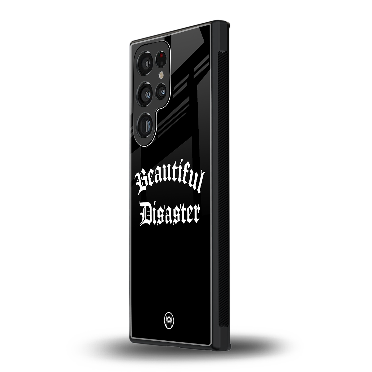 beautiful disaster back phone cover | glass case for samsung galaxy s24 ultra