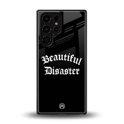 beautiful disaster back phone cover | glass case for samsung galaxy s25 ultra