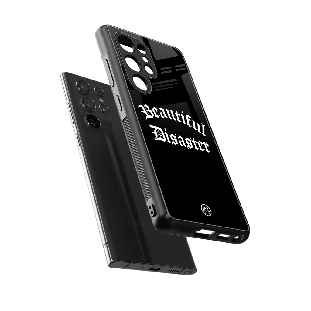 beautiful disaster back phone cover | glass case for samsung galaxy s25 ultra