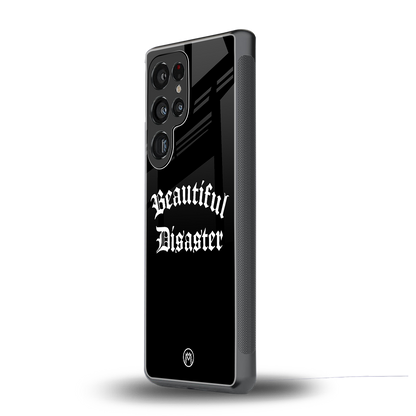 beautiful disaster back phone cover | glass case for samsung galaxy s25 ultra