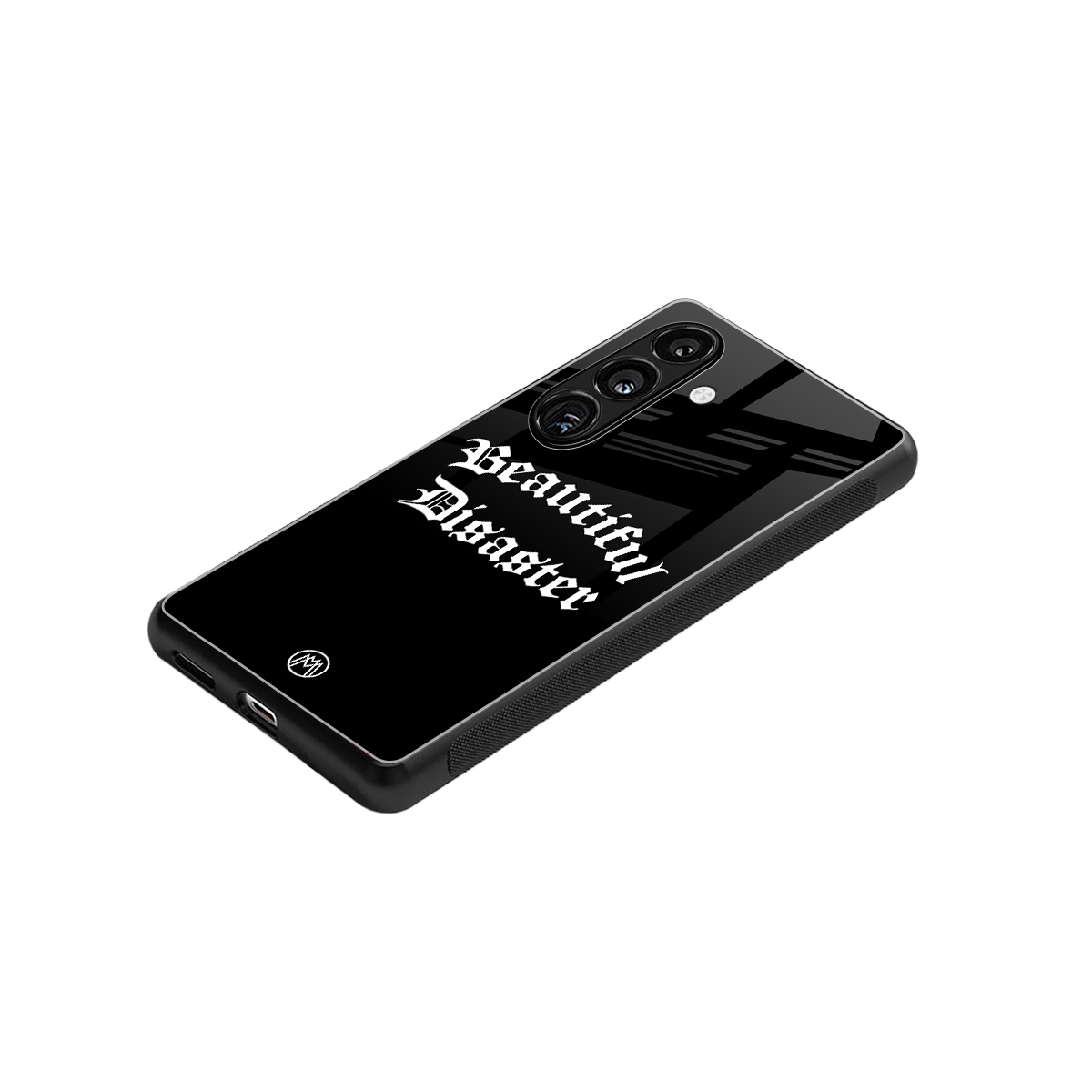 beautiful disaster back phone cover | glass case for samsung galaxy s24 plus