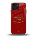 beautiful people with beautiful problems back phone cover | glass case for iphone 13 mini