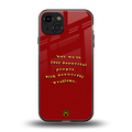 beautiful people with beautiful problems back phone cover | glass case for iphone 15