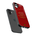 beautiful people with beautiful problems back phone cover | glass case for iphone 16