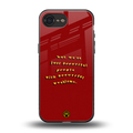 beautiful people with beautiful problems back phone cover | glass case for iphone 16e