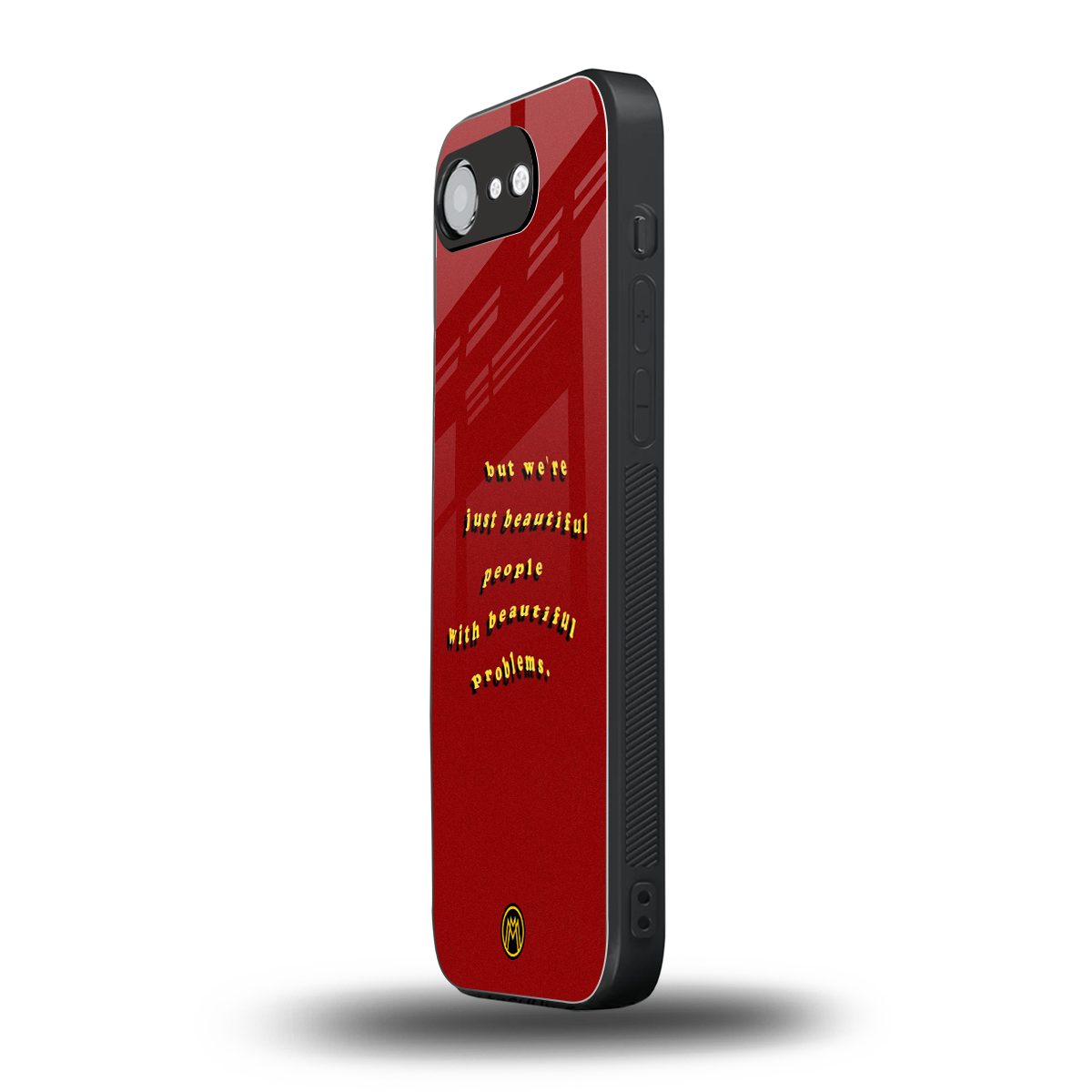 beautiful people with beautiful problems back phone cover | glass case for iphone 16e