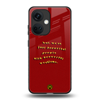 beautiful people with beautiful problems back phone cover | glass case for oneplus nord ce 3