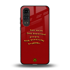 beautiful people with beautiful problems back phone cover | glass case for oneplus nord ce 4 lite
