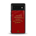 beautiful people with beautiful problems back phone cover | glass case for Google Pixel 6A