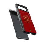 beautiful people with beautiful problems back phone cover | glass case for google pixel 6