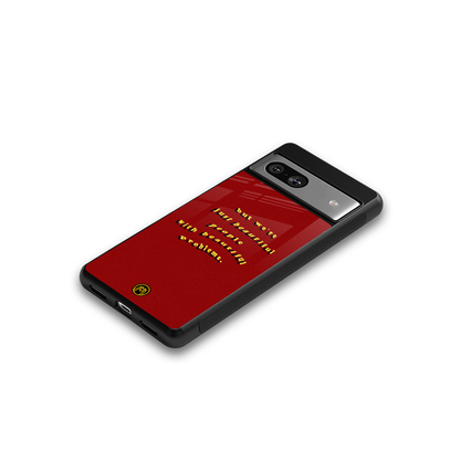 beautiful people with beautiful problems back phone cover | glass case for Google Pixel 7A