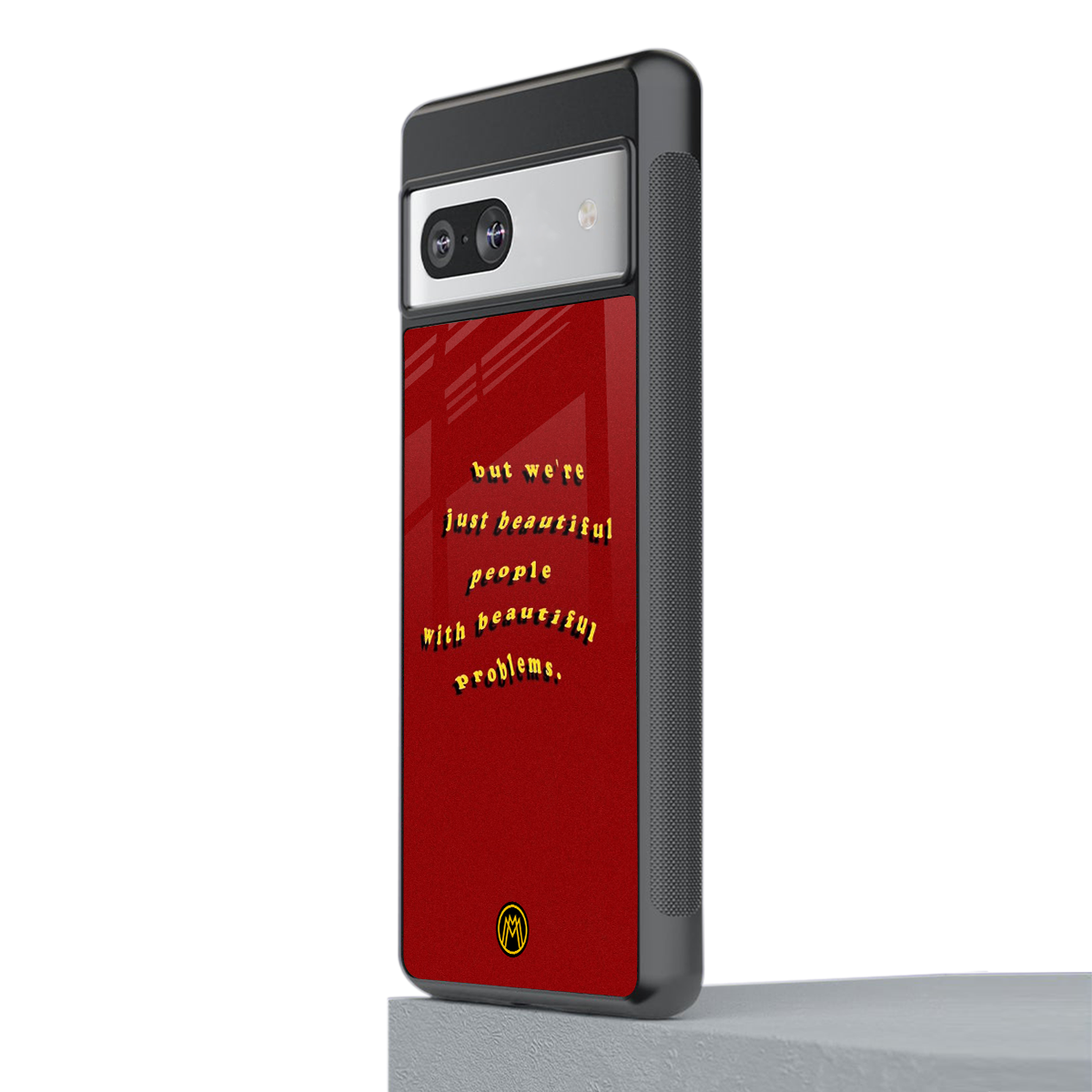 beautiful people with beautiful problems back phone cover | glass case for Google Pixel 7A