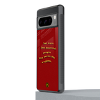 beautiful people with beautiful problems back phone cover | glass case for google pixel 8 pro
