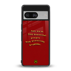 beautiful people with beautiful problems back phone cover | glass case for Google Pixel 8