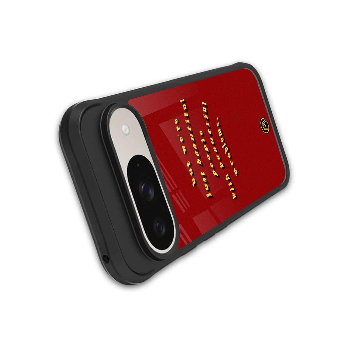 beautiful people with beautiful problems back phone cover | glass case for google pixel 9