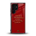 beautiful people with beautiful problems back phone cover | glass case for samsung galaxy s23 ultra