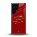 beautiful people with beautiful problems back phone cover | glass case for samsung galaxy s25 ultra