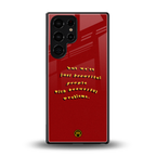 beautiful people with beautiful problems back phone cover | glass case for samsung galaxy s25 ultra