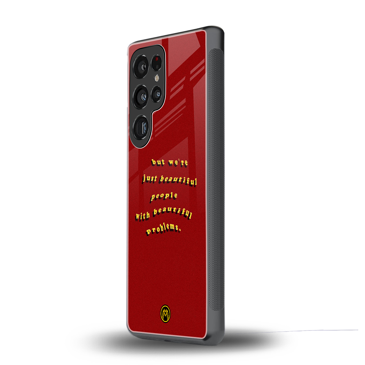 beautiful people with beautiful problems back phone cover | glass case for samsung galaxy s25 ultra