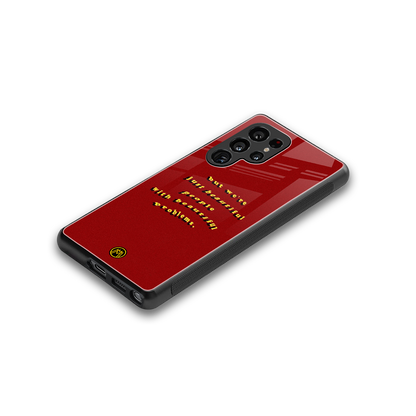 beautiful people with beautiful problems back phone cover | glass case for samsung galaxy s25 ultra