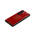 beautiful people with beautiful problems back phone cover | glass case for samsung galaxy s23