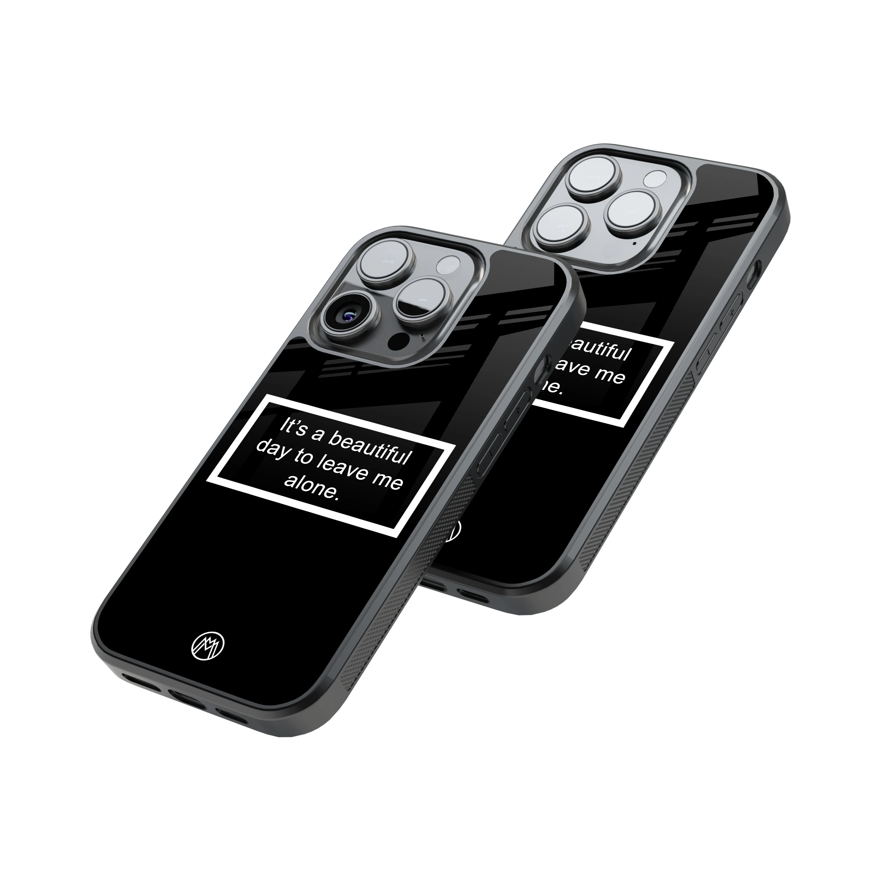 Protective Glass Back Phone Case Compatible with iPhone, Samsung, OnePlus, Pixel & More