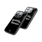 Protective Glass Back Phone Case Compatible with iPhone, Samsung, OnePlus, Pixel & More