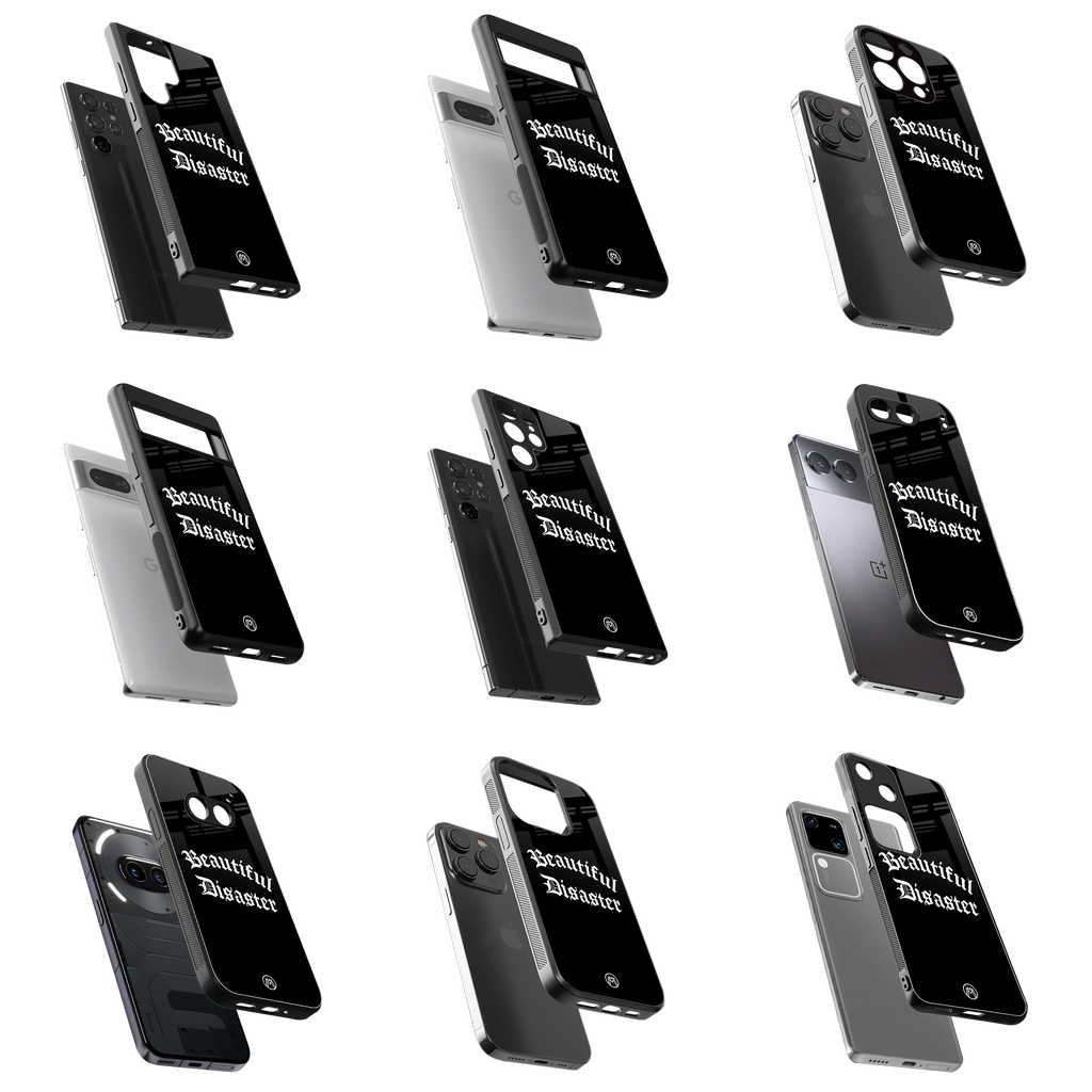 Durable Glass Back Mobile Case for iPhone, Samsung, OnePlus, Google Pixel, Redmi, Vivo, Oppo