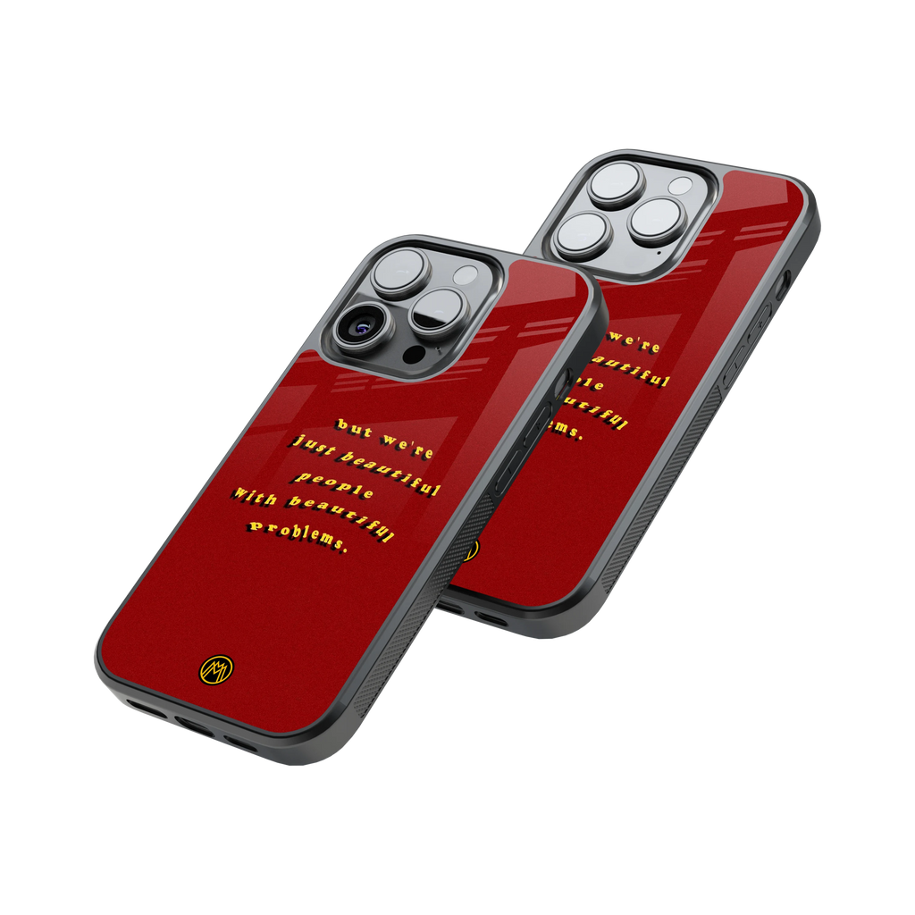 Protective Glass Back Phone Case Compatible with iPhone, Samsung, OnePlus, Pixel & More