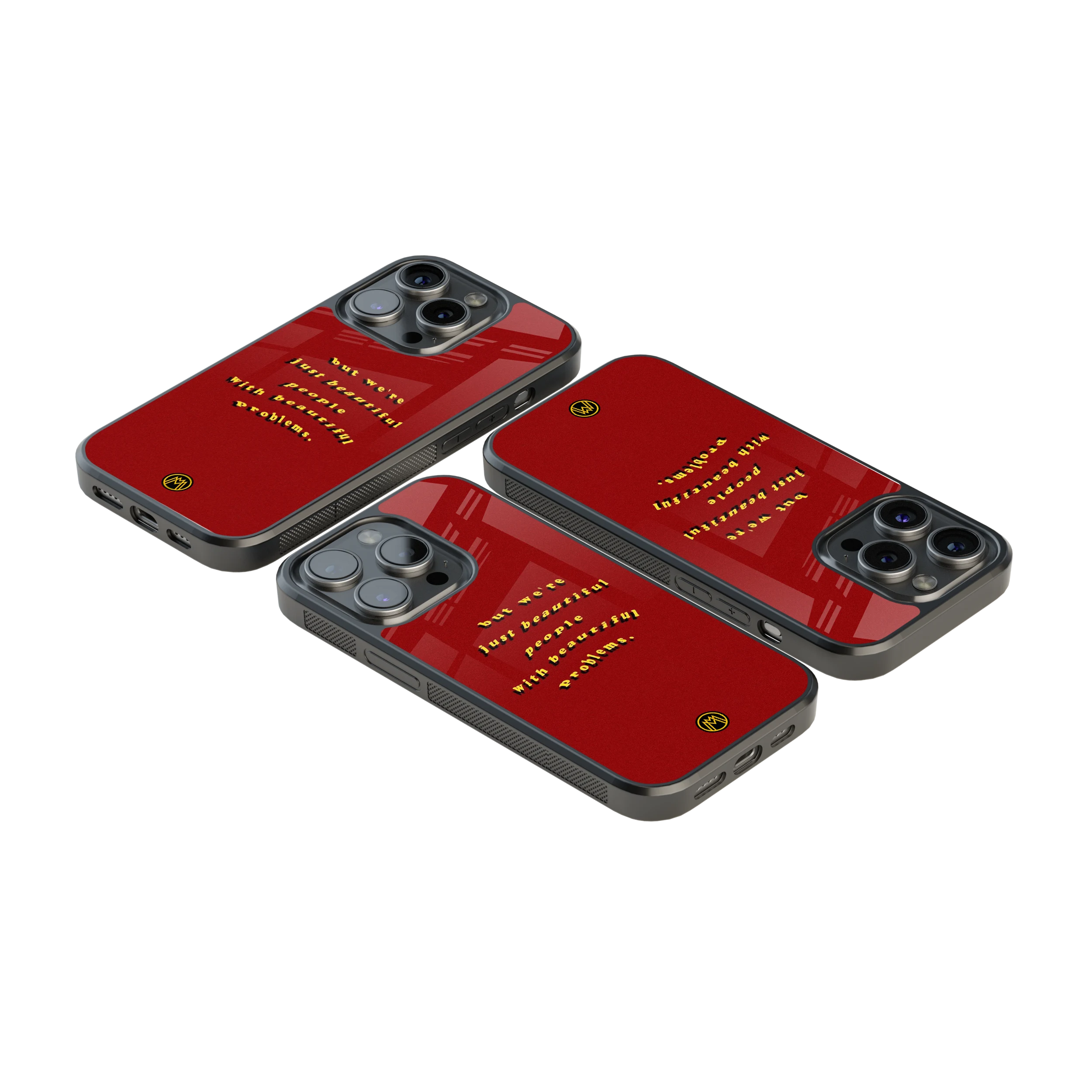 Luxury Glass Back Mobile Cover for iPhone, Samsung Galaxy, OnePlus, Pixel, Redmi & More