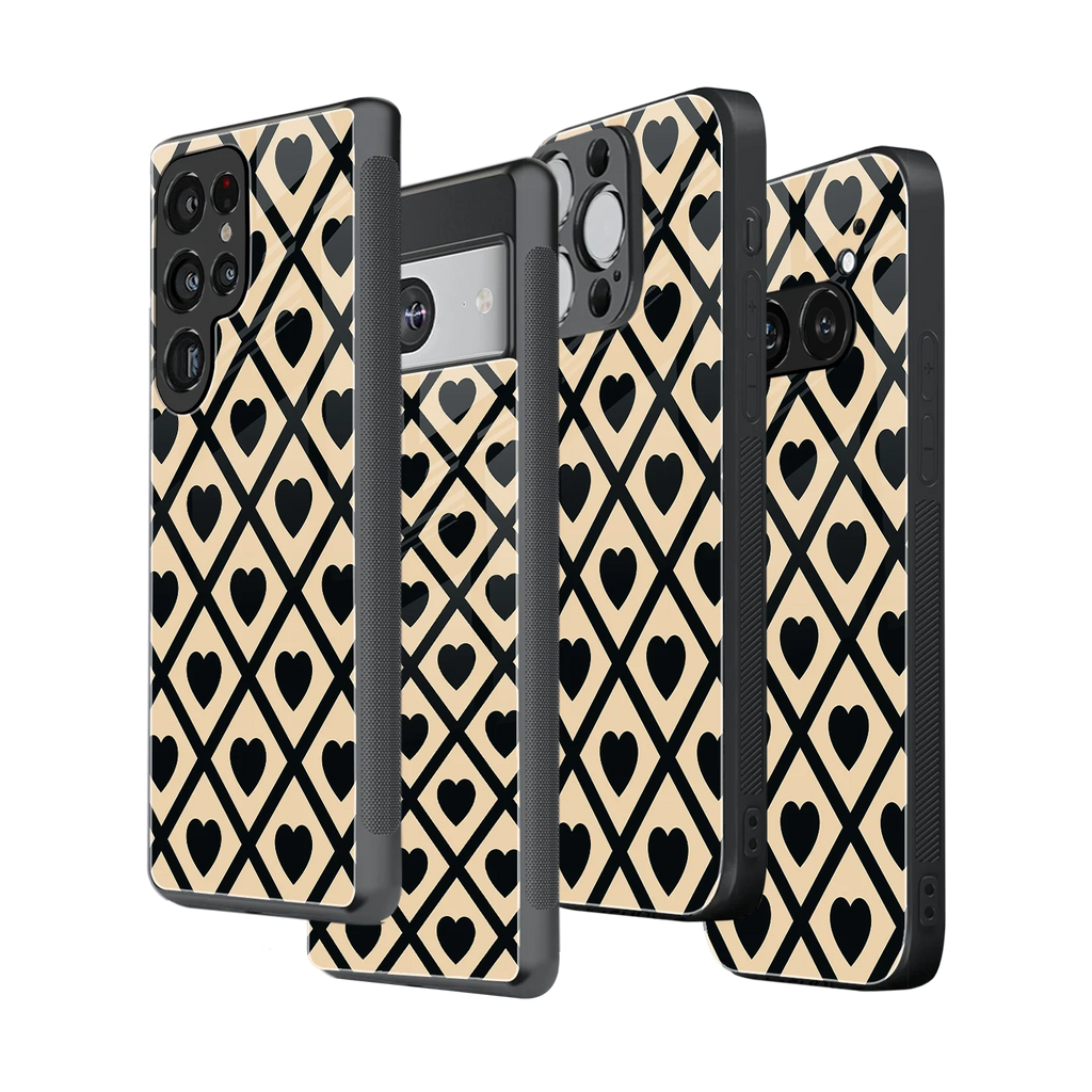 Stylish Glass Back Case for All Smartphones iPhone, Samsung, OnePlus, Pixel, Redmi, Oppo, Vivo, Motorola