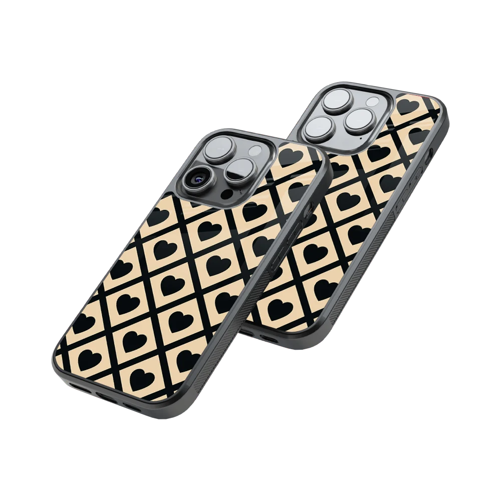 Protective Glass Back Phone Case Compatible with iPhone, Samsung, OnePlus, Pixel & More