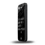 being myself back phone cover | glass case for iphone 16e