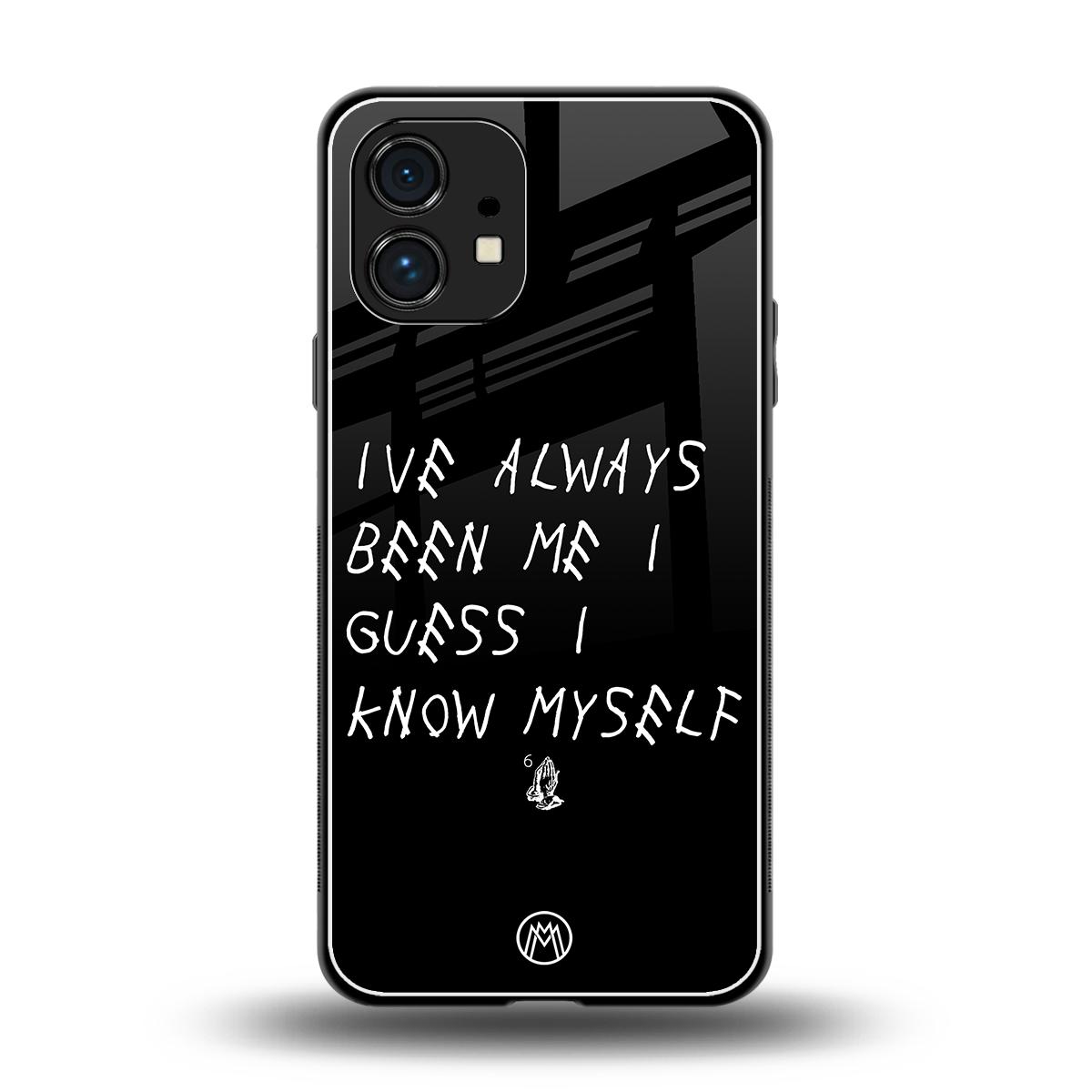 being myself back phone cover | glass case for nothing phone 1