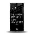 being myself back phone cover | glass case for nothing phone 2