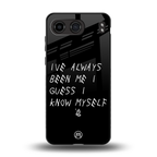 being myself back phone cover | glass case for oneplus nord 4