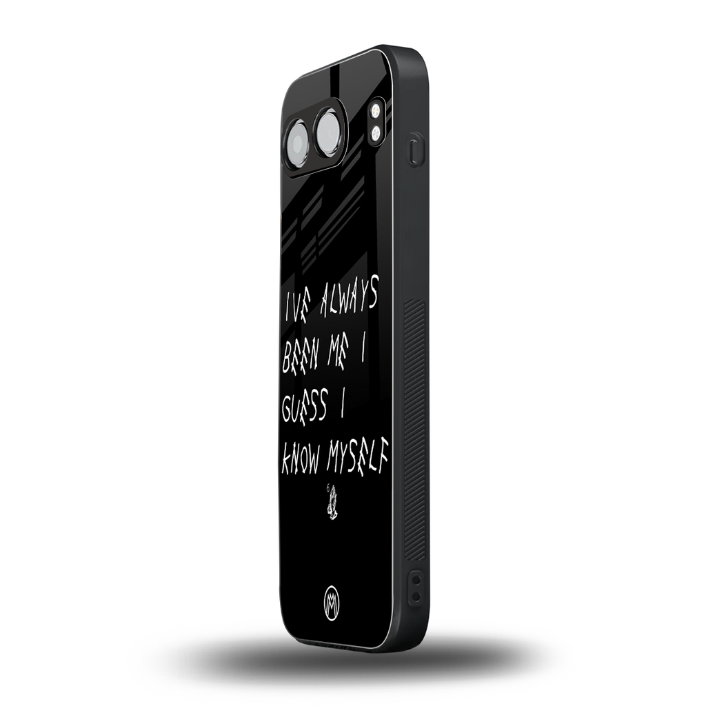 being myself back phone cover | glass case for oneplus nord 4