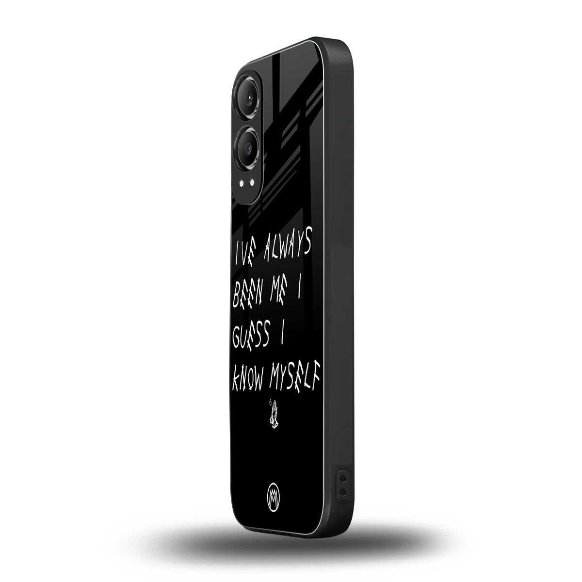 being myself back phone cover | glass case for oneplus nord ce 4 lite