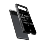 being myself back phone cover | glass case for google pixel 6