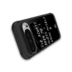 being myself back phone cover | glass case for google pixel 9 pro
