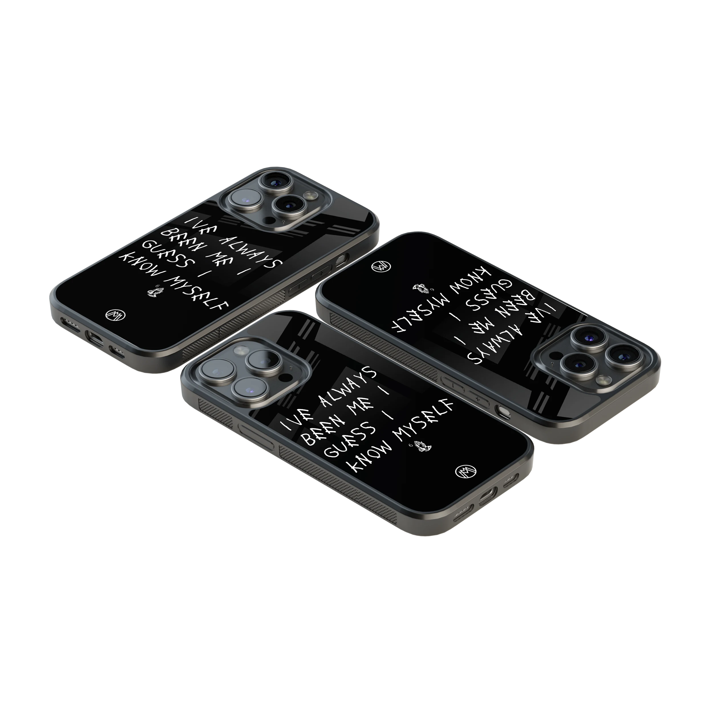 Luxury Glass Back Mobile Cover for iPhone, Samsung Galaxy, OnePlus, Pixel, Redmi & More