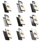 Durable Glass Back Mobile Case for iPhone, Samsung, OnePlus, Google Pixel, Redmi, Vivo, Oppo